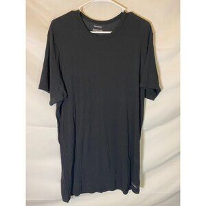 CALVIN KLEIN MENS BASIC BLACK TSHIRT SHIRT SIZE XL SHORT SLEEVE